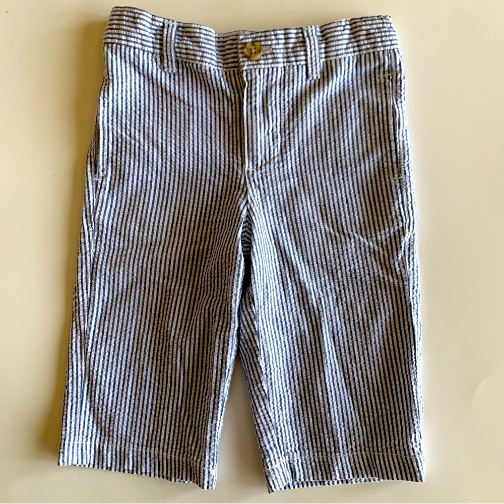 🙂4/$20 Seersucker Pinstripe Pants